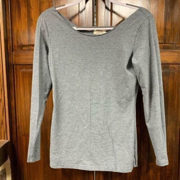 Matilda Jane gray long sleeve shirt size medium - Picture 6 of 11